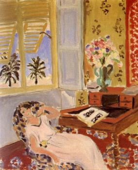 Henri Emile Benoit Matisse : siesta interior at Nice